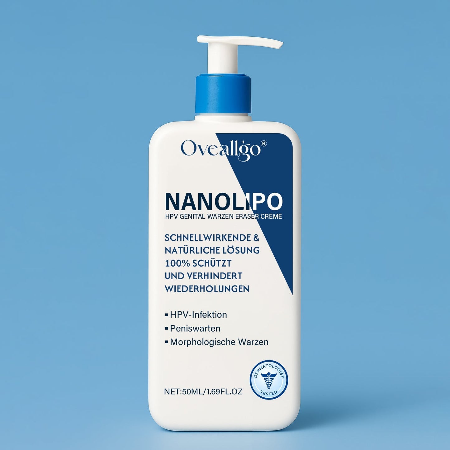 Oveallgo® NanoLipo HPV Genital warzen-Eraser creme Promax