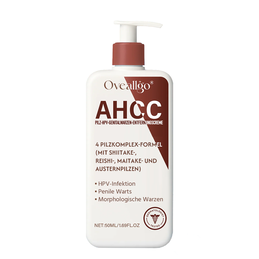 Oveallgo® AHCC Pilz-HPV-Genitalwarzen-Entfernungscreme