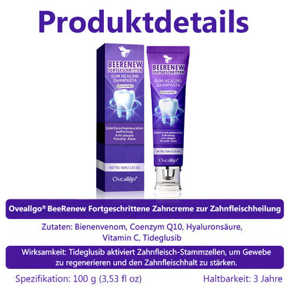 Oveallgo® BeeRenew Zahnpasta für fortgeschrittene Zahnfleischheilung