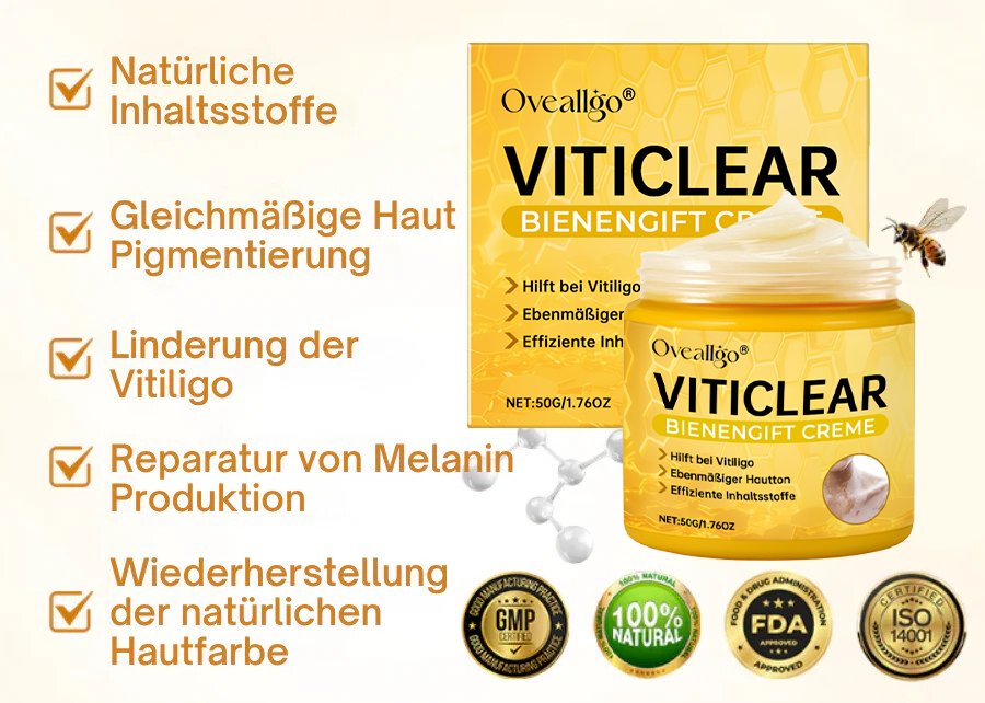 Oveallgo® VitiClear Pro Bienengift Creme