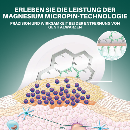 Fivfivgo® Magnesium Mikropin HPV Genitalien Warzen Entfernung Patch