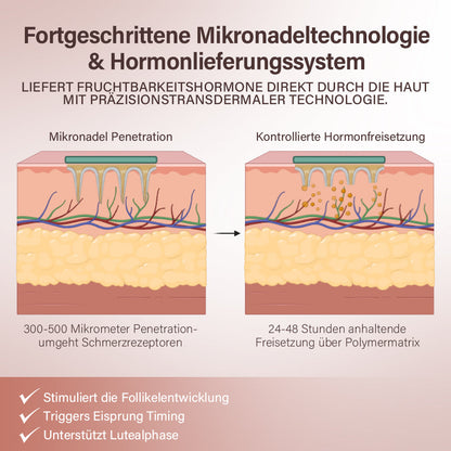 Oveallgo® FertiliPatch Mikronadel-System zur Steigerung der Fruchtbarkeit PRO