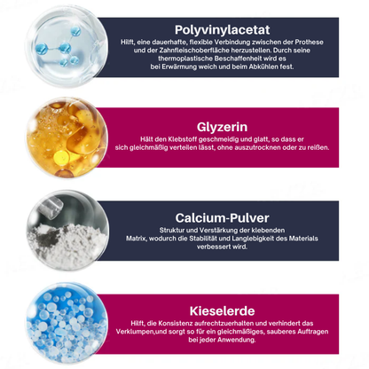 Fivfivgo® Thermoplastischer Prothesenkleber