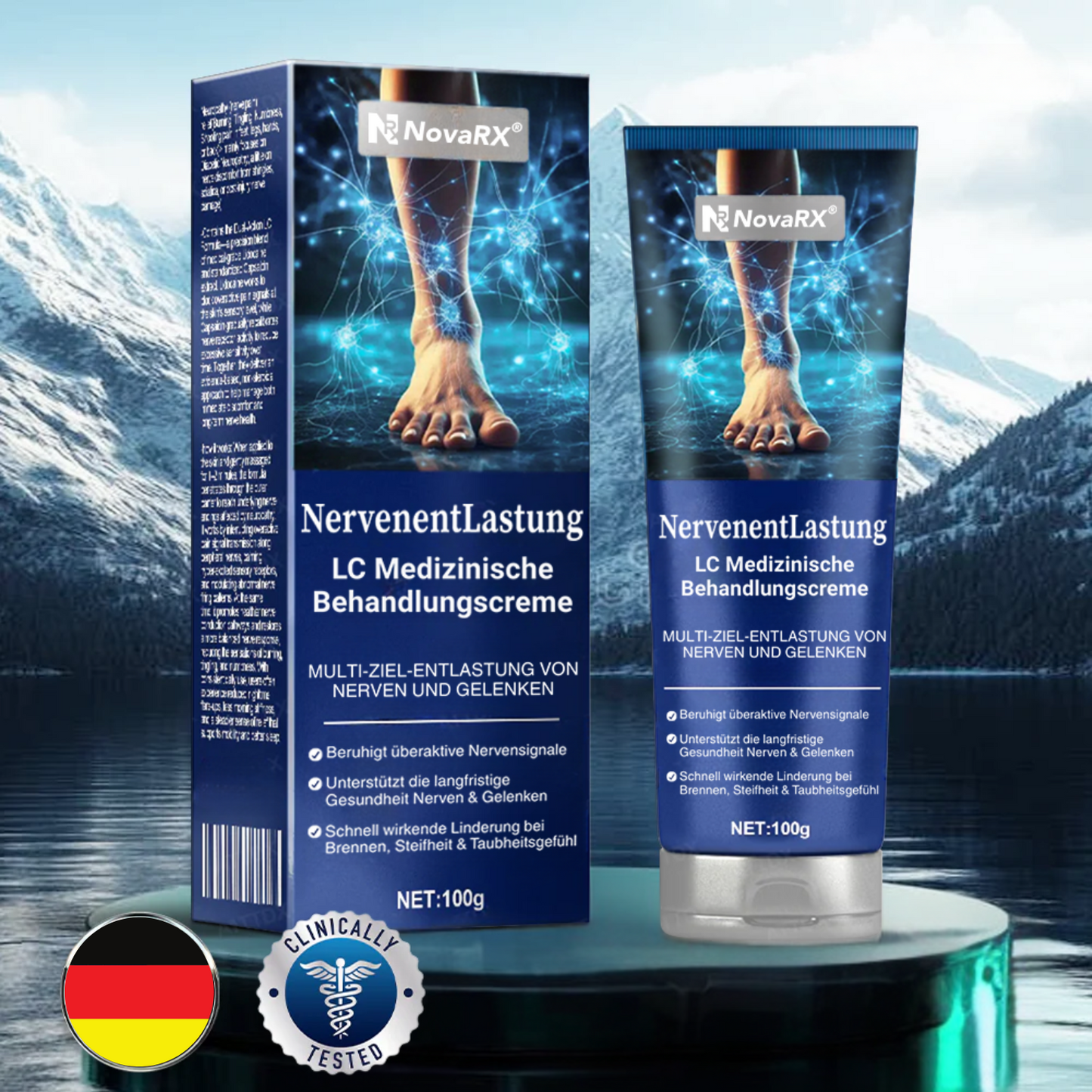 NovaRX® NervenentLastung LC Medizinische Behandlungscreme